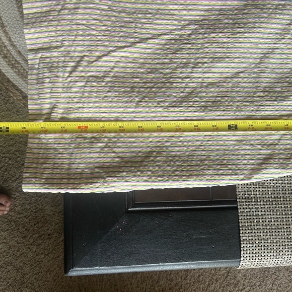 J. Crew Multicolor Striped Belted Dress Sz 0P - Picture 9 of 11